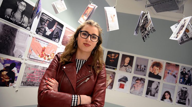 Bekki Ramsey, a final year Fashion Communication student at Northumbria University and winner of the 2017 CRCC Asia Global Scholarship 