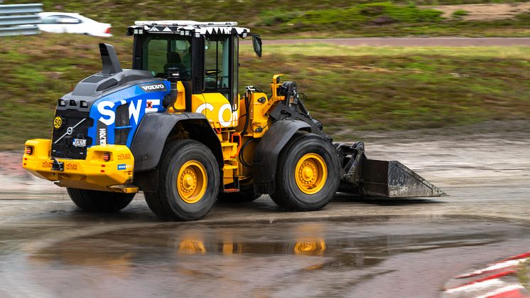Volvo L70H hjullastare - World RX of Sweden