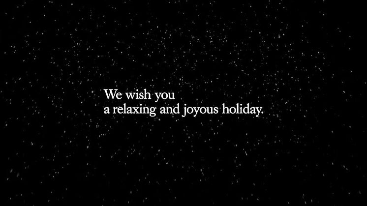 Tranquil Holiday Video Greeting from Open Communications