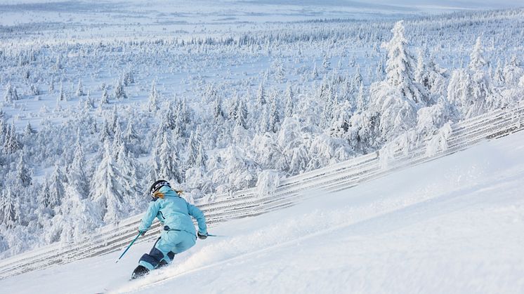 Utmanande utförsåkning