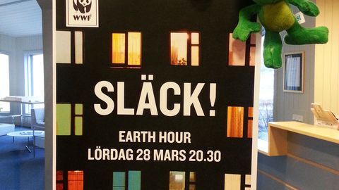 EarthHour - så firade vi!