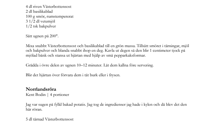 Utvalda recept