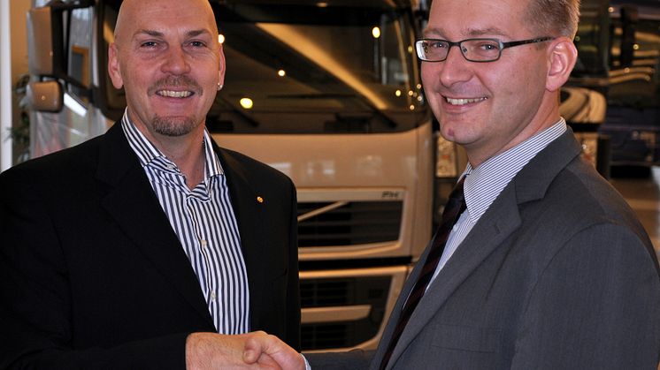 AB Volvo skriver nytt samarbetsavtal med mässan Logistik & Transport