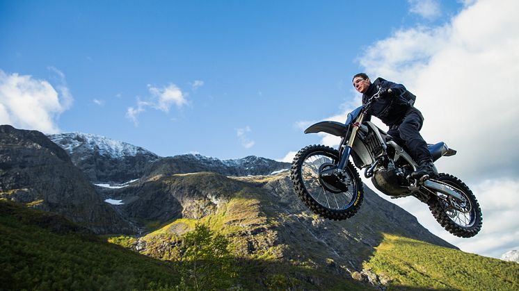Tom Cruise gjorde kanskje sitt livs stunt på Helsetkopen @Paramount Pictures