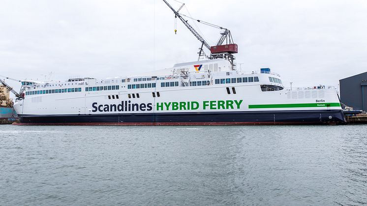 Neue Hybrid Fähren für Scandlines - "Berlin"