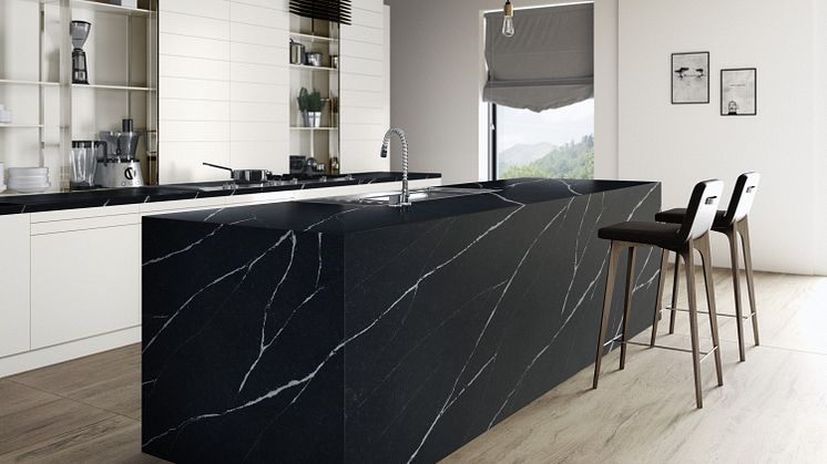 Silestone Eternal Marquina _ isla y encimera