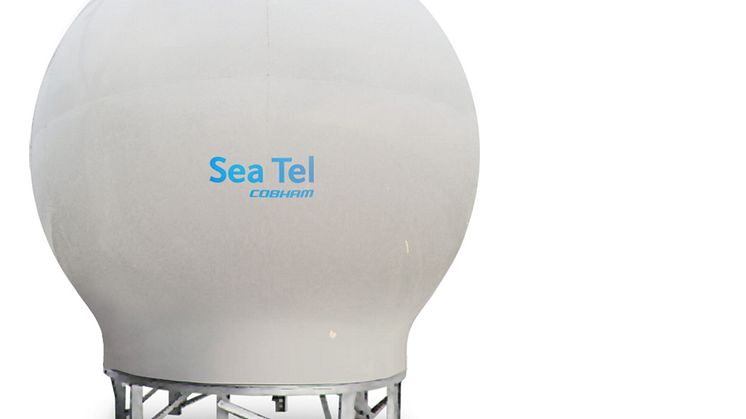 Cobham SATCOM’s Sea Tel 9711 Triband maritime antenna system unveiled at Satellite 2018