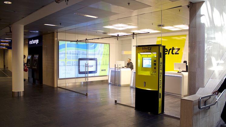 Hertz  Oslo S får BilPool som produkt