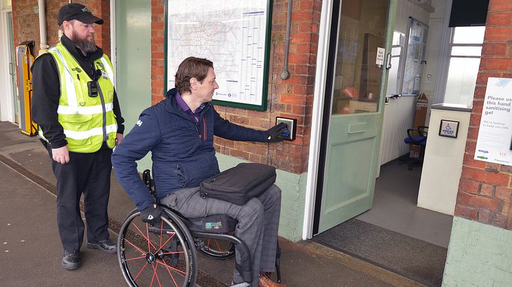 Three Bridges accessible information point