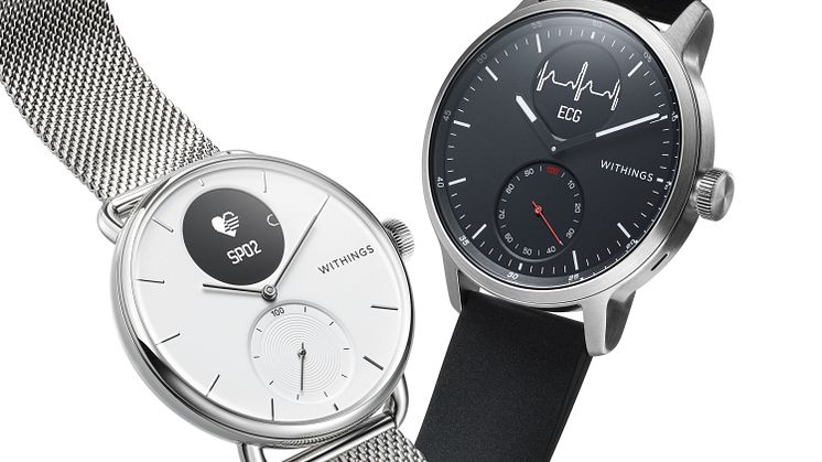 Withings Announces Nordic Availability of ScanWatch