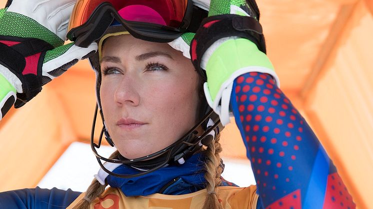 Kampania reklamowa Visa na Zimowe Igrzyska Olimpijskie PyeongChang 2018 - screen ze spotu_Mikaela Shiffrin 2