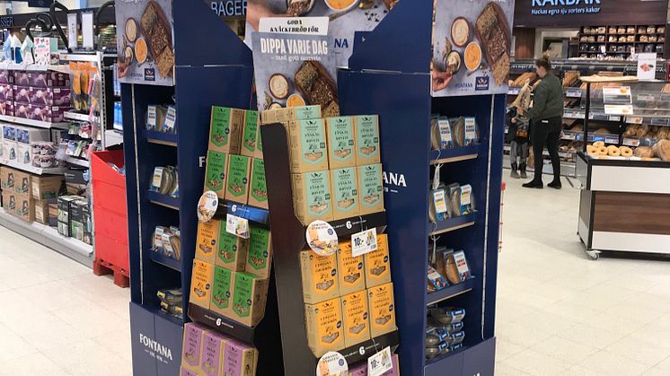 Leksands Knäckebröd och Fontana i butik1.jpg
