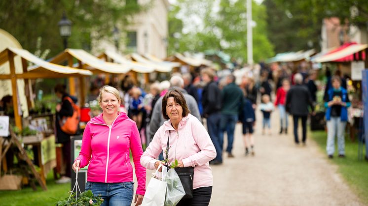 Trädgårdsdag i Karlslund