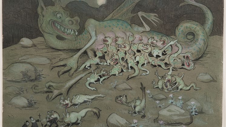 ​New acquisition: Watercolours by Ivar Arosenius