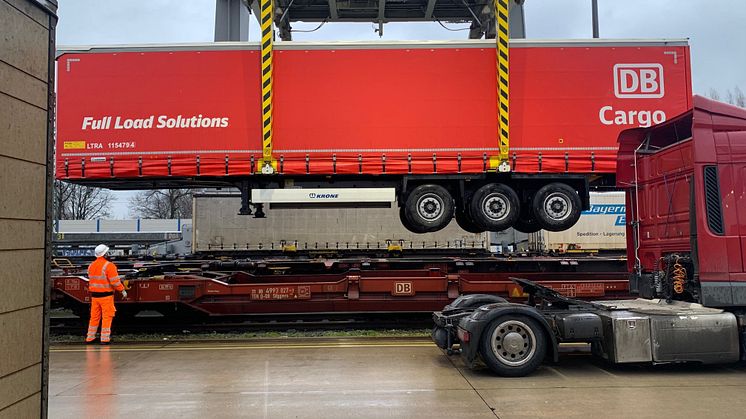 DB Cargo Full Load Solutions startar i egen regi intermodala transporter mellan Sverige och Italien.