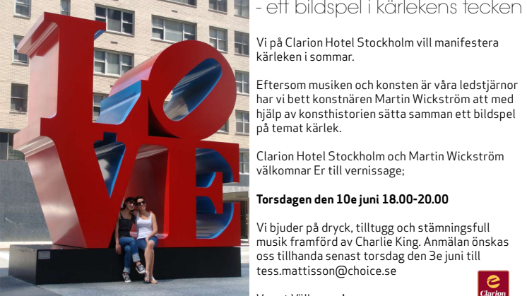 Vernissage "57 - ett bildspel i kärlekens tecken"