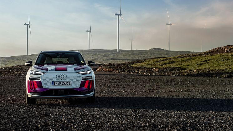 Audi Q6 e-tron prototype
