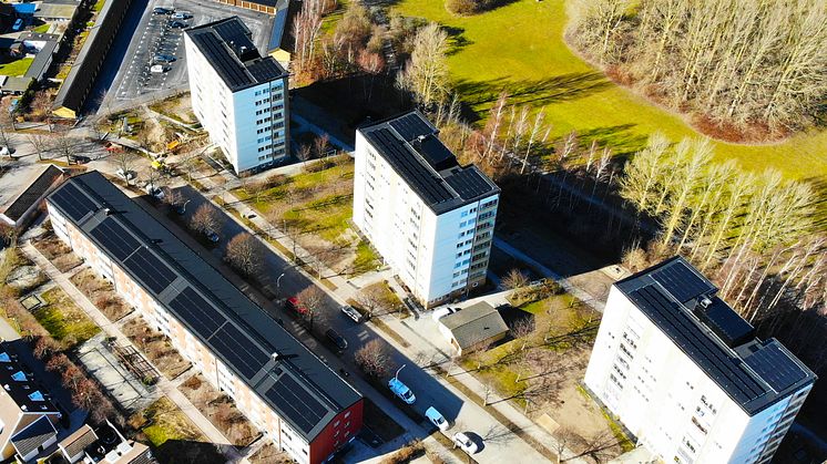 Riksbyggen dubbelt nominerade till Solenergipriset 2021