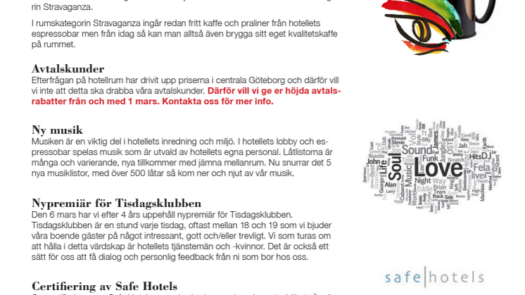 Nyhetsbrev Mars 2012