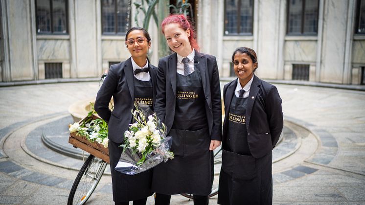 Förra årets finalister: Mio Bloom, Maja Hempel och Victoria Andersson
