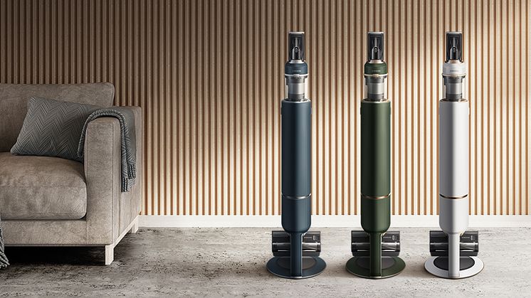 Bespoke Jet™ veier 1,44 kg, er lett å manøvrere og smidig å plukke frem – både for raskt rengjøring og støvsuging av hele hjemmet.