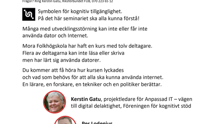 Sluta med dåliga ursäkter för digitalt utanförskap - Alla har rätt till nätet