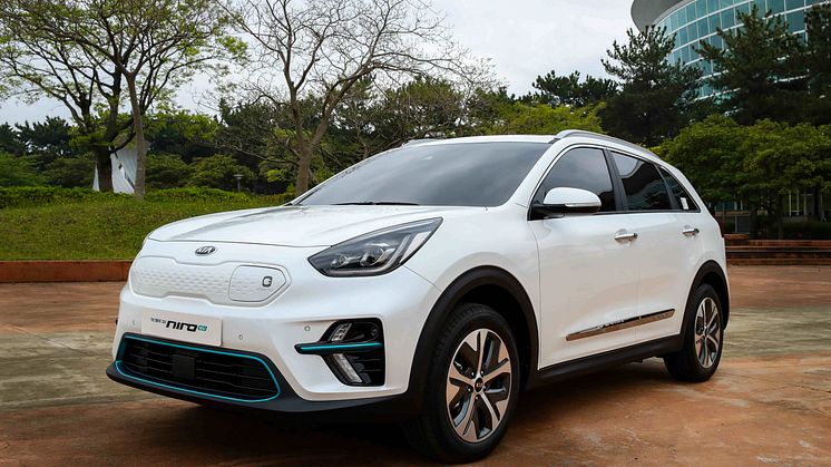 Den nye Niro EV vil kunne køre over 450 km (WLTP) på en enkelt ladning