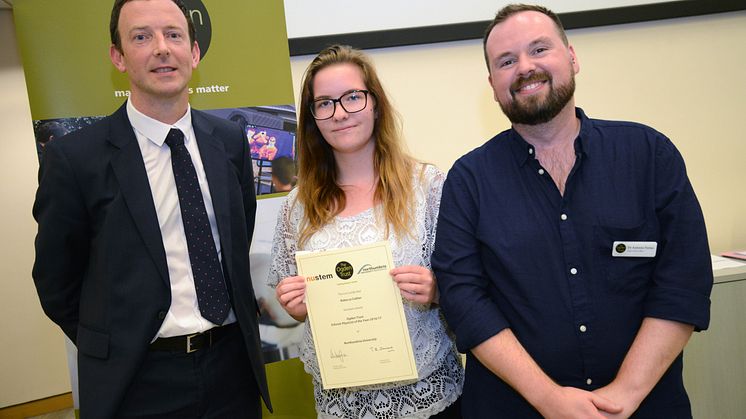 Schools Physicist of the Year Award Rebecca Cather 
