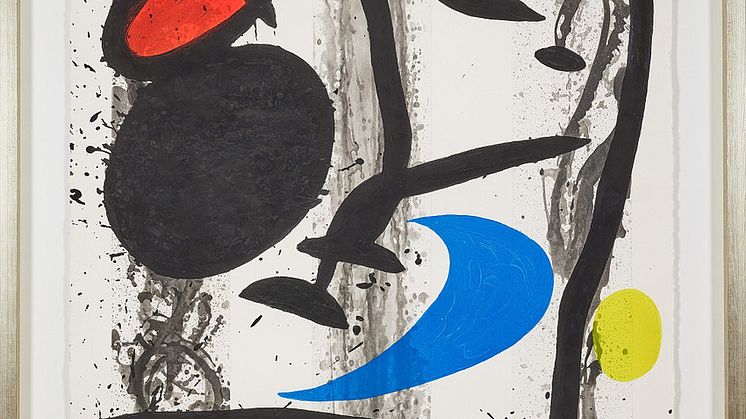"Grand Triptyque Noir", Joan Miró