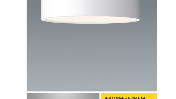 H+M lampan produktblad