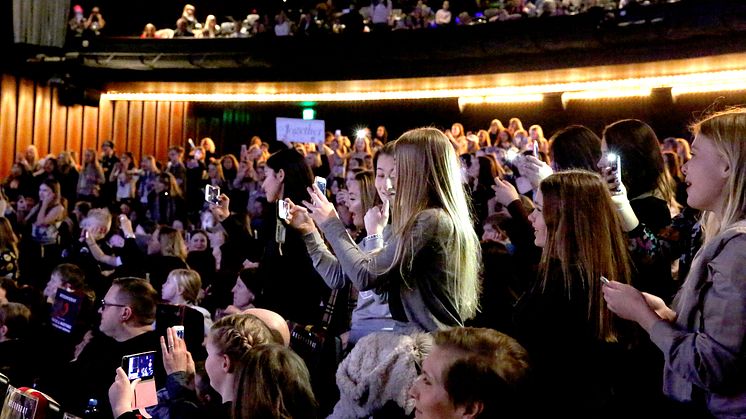 Publiken inne på Rigoletto