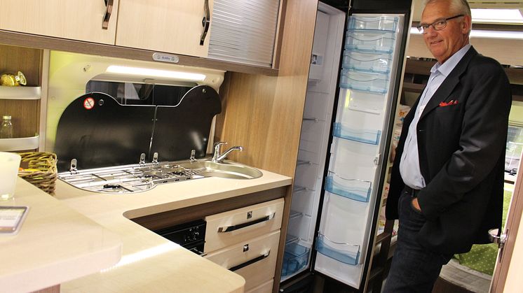 Svenskarna tillbringar allt mer tid i köket, något som Hobby Caravan har tagit fasta på berättar, Mats Svensson på Hobby