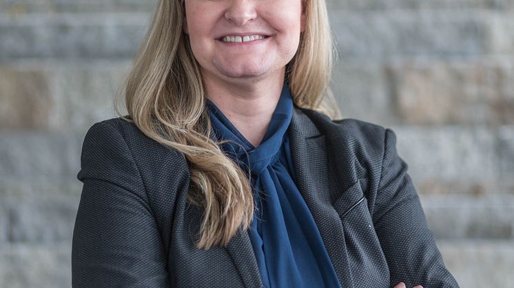 Die Marketingexpertin Simone Weber konzentriert sich auf die Entwicklung der Marke Garmin und den POS. 