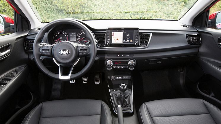 Nya Kia Rio interiör 