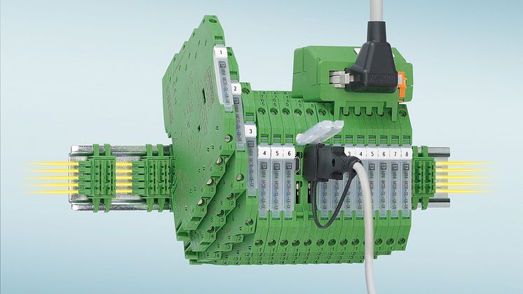 New Highly Compact Isolation Amplifiers with Modular Group Error Logging