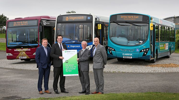 Bus passengers across Tees Valley will benefit from smart, multi-operator travel from 30th July 