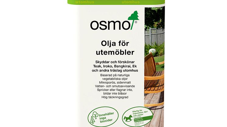 Osmo 028 Olja för utemöbler 1L