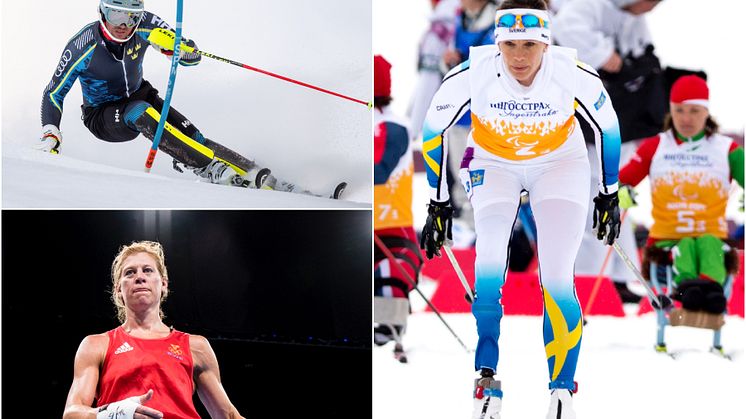 André Myhrer, Anna Laurell Nash och Helene Ripa. Foto: Bildbyrån