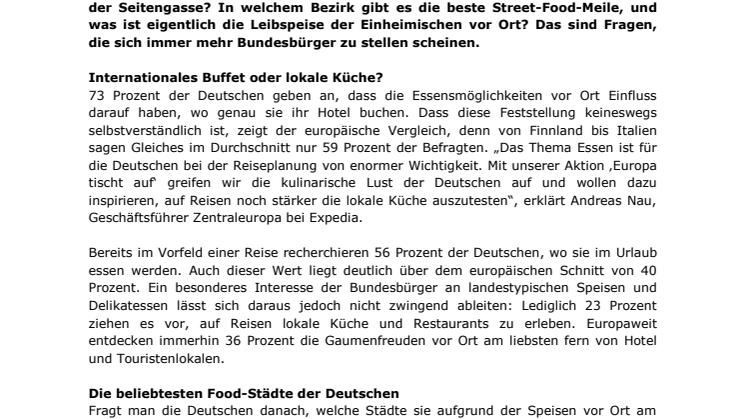 Studie „Europa tischt auf“: Currywurst und Döner Kebab Leibspeisen der Deutschen