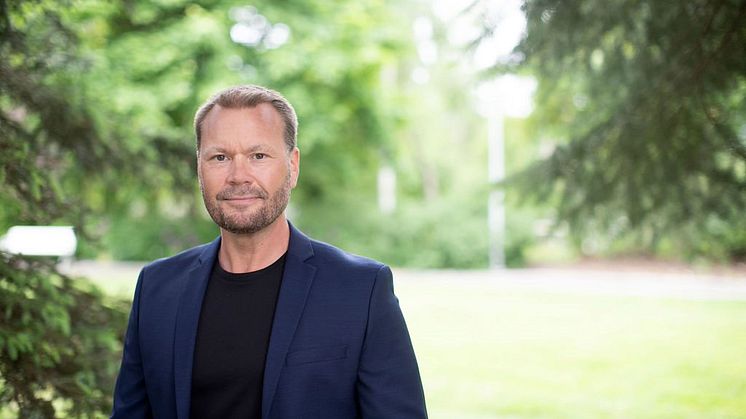 Magnus Johansson, avdelningschef för produktutveckling, produktionsteknik och projektledning i Umeå.