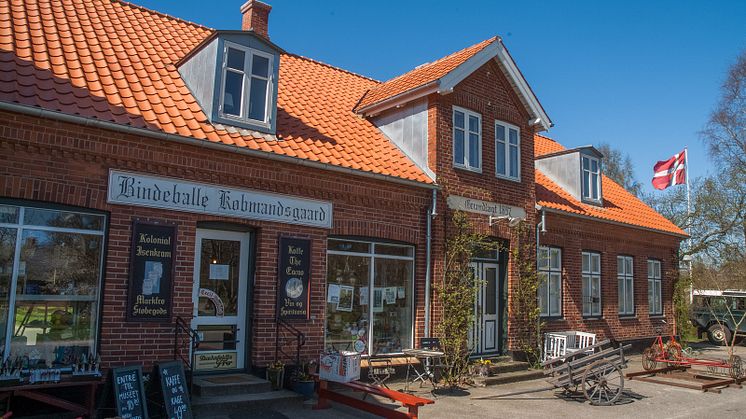 Dantegl på Bindeballe Købmandsgaard