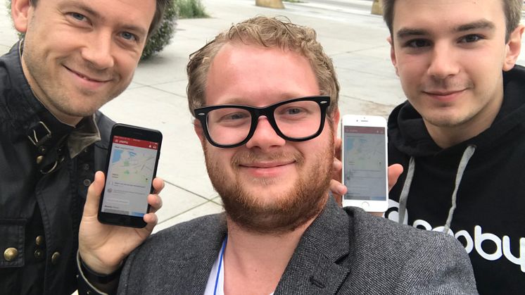 Teamet bakom PopBy: Johan Kristensson, Pierre Orsander & Alexander Shvets