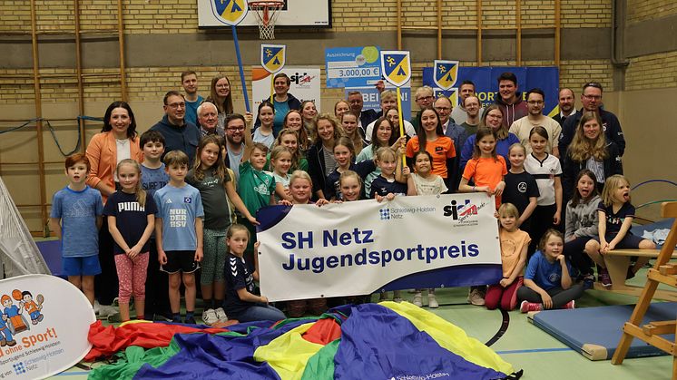 Kreissportjugend Schleswig-Flensburg mit SH Netz-Jugendsportpreis 2024 ausgezeichnet