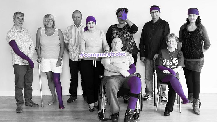 ​Liverpool stroke survivors star in new exhibition to Make May Purple
