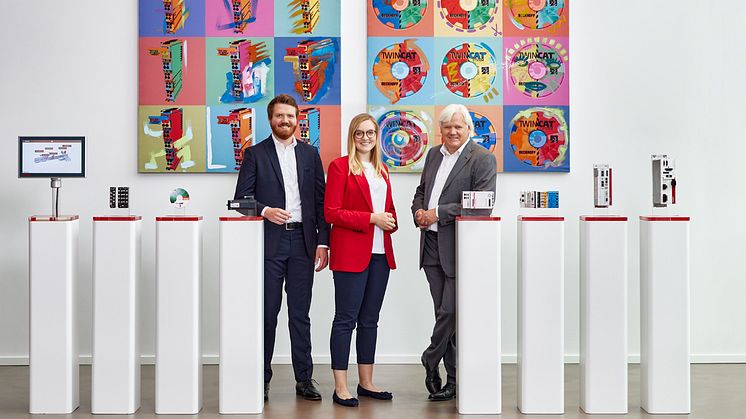 Johannes, Frederike och Hans Beckhoff