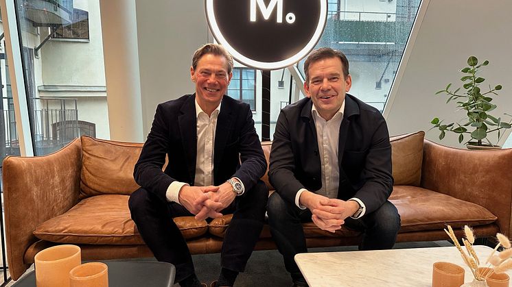 Jonas Ljungwald, grundare/vd på Centuri och Leif Bohlin, Managing Director på Monterro och styrelseordförande på Centuri.