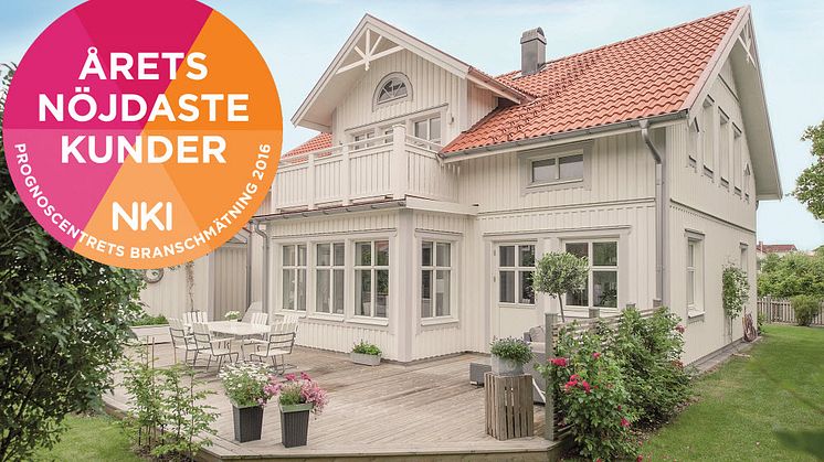Vårgårdahus har Sveriges nöjdaste kunder