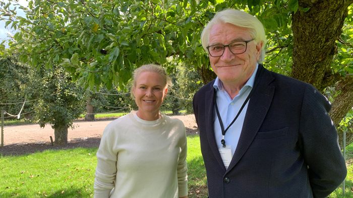 Sofia Hyléen Toresson och Mats Hallkvist