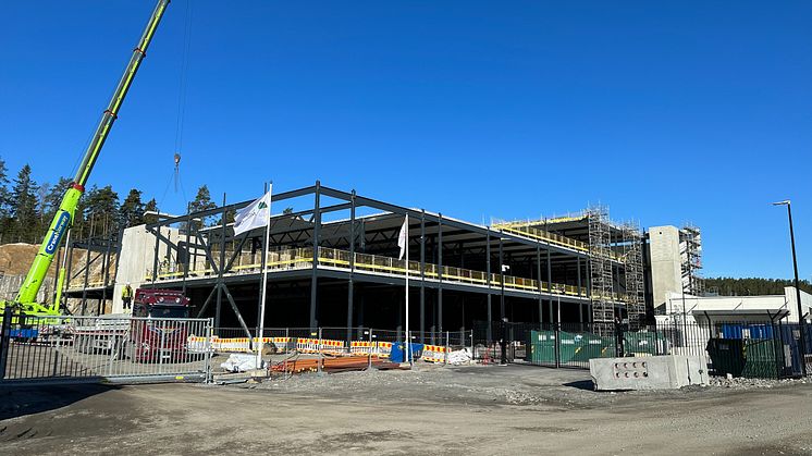 From the construction site at OSL1-Enebakk