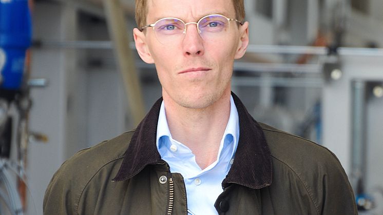 Olle Ekman, nyanställd säljare/projektledare på Mercatus. 